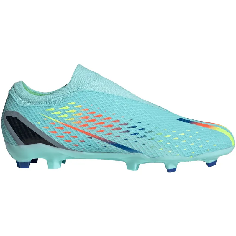 adidas X Speedportal.3 Laceless FG Clear Aqua Power Blue (GW8470)