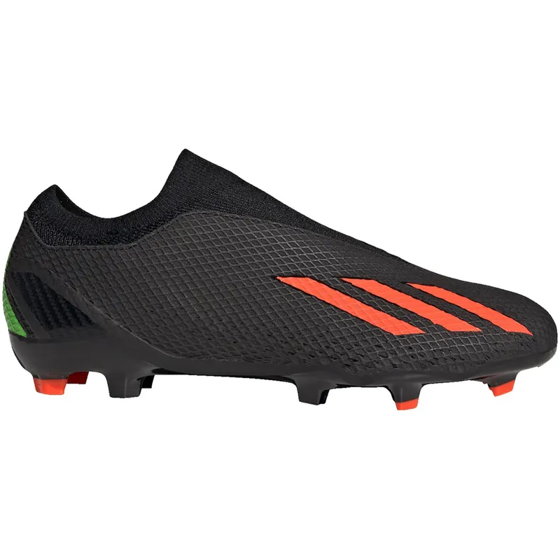 adidas X Speedportal.3 Laceless FG Core Black Solar Red (GW8471)