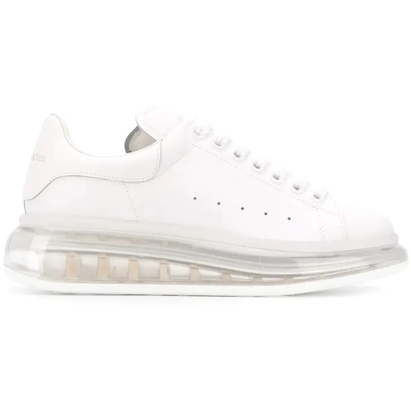 Alexander McQueen Oversized Clear Sole White (Women’s) (611698WHX989000)