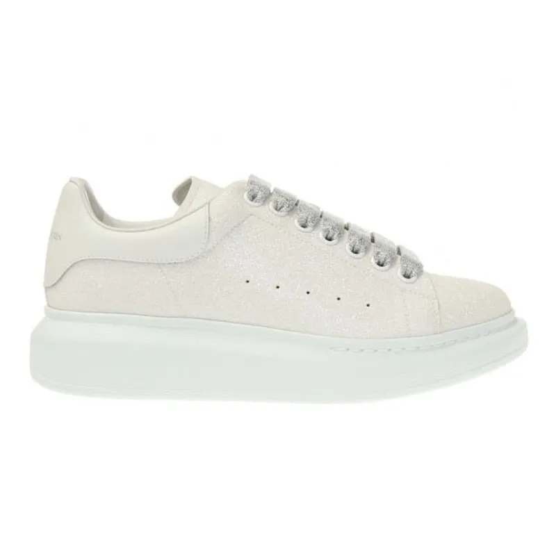 Alexander McQueen Oversized Silver Galaxy Glitter (Women’s) (558944W4LV19000)