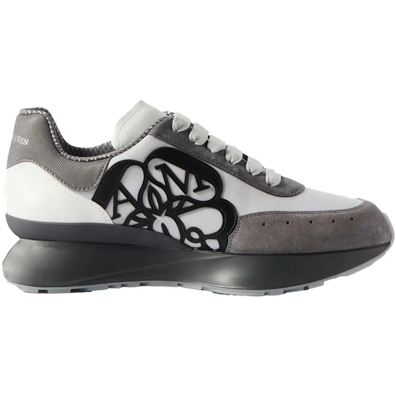 Alexander McQueen Sprint Runner Grey White (705071W4W118395)