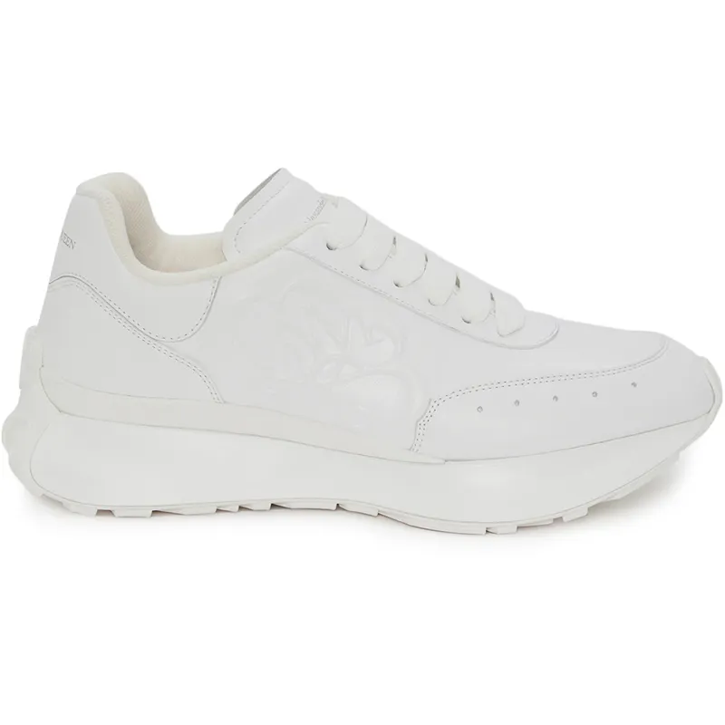 Alexander McQueen Sprint Runner White White (Women’s) (687995WIC949000)