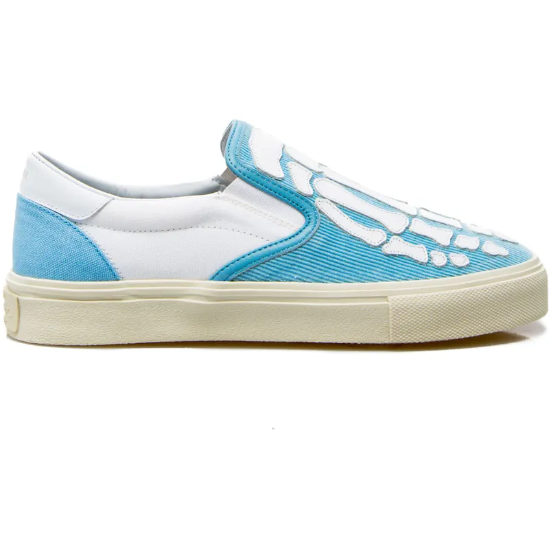 Amiri Skel Toe Slip On Light Blue/White (S0F23271CL-BTE)