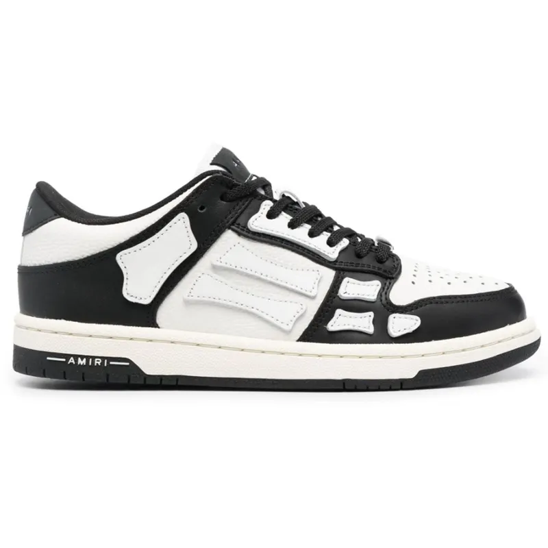 AMIRI Skel Top Low Black White (Women’s) (PXWFS002-004)