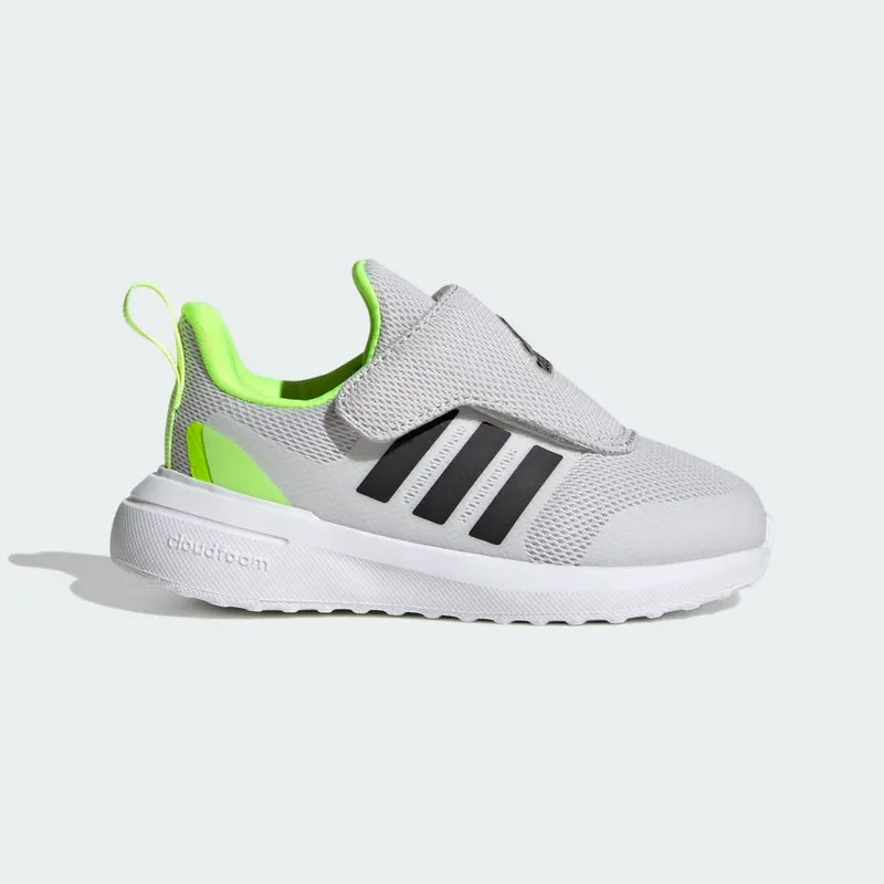 adidas FortaRun 2.0 Kinderschoenen Grey One / Core Black / Lucid Lemon (IG2539)