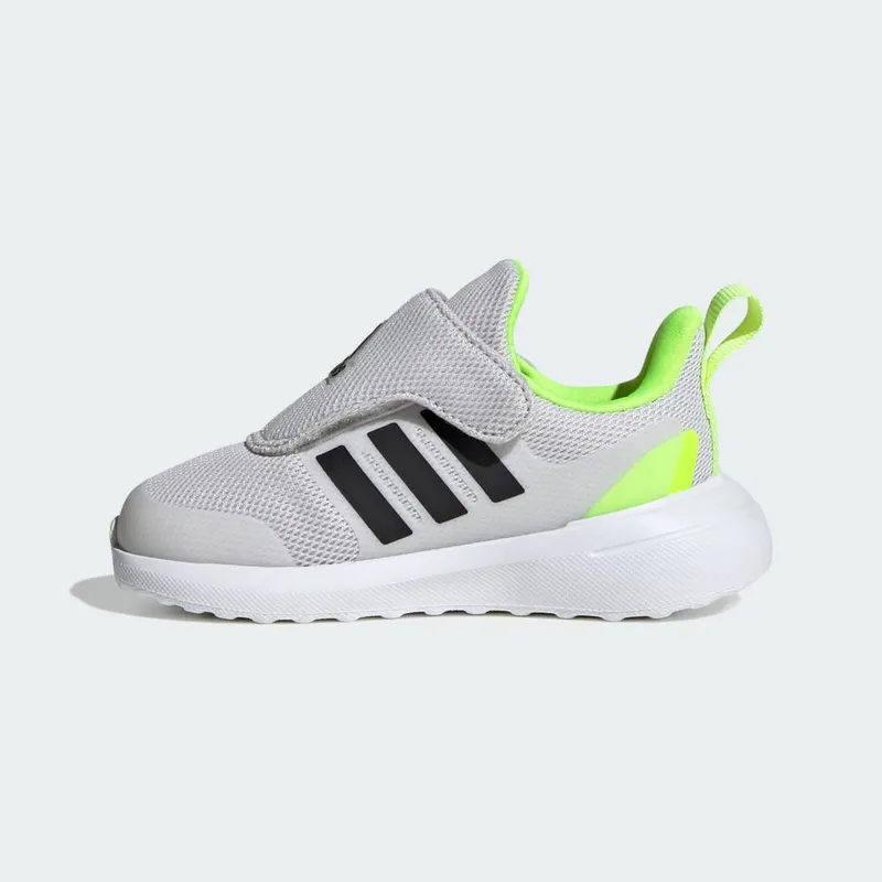 adidas FortaRun 2.0 Kinderschoenen Grey One / Core Black / Lucid Lemon (IG2539)
