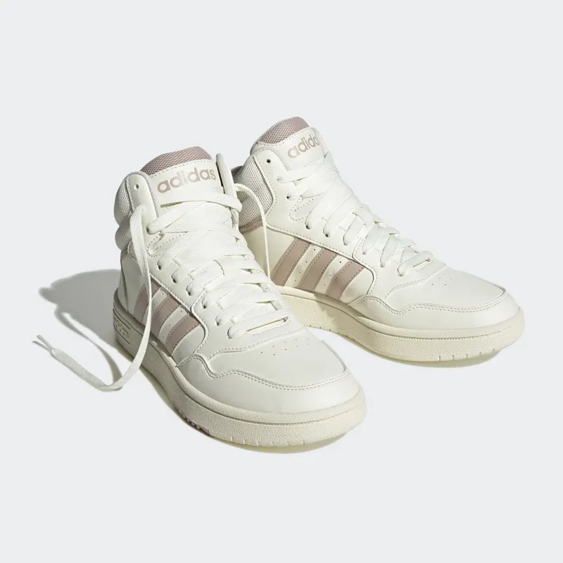 adidas Hoops 3.0 Mid Classic Off White / Wonder Taupe / Cloud White (HP7956)