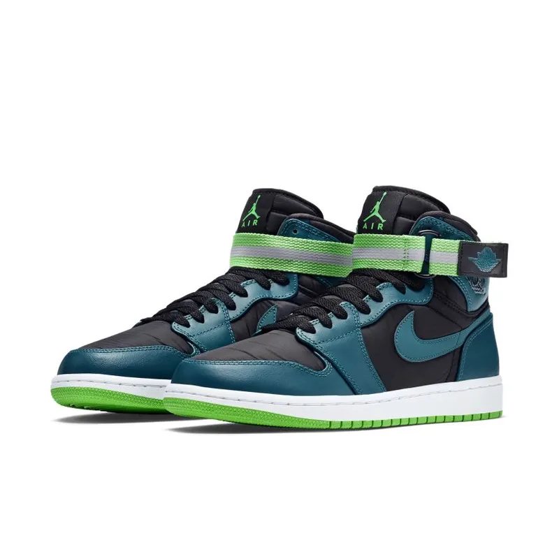 Jordan 1 High Strap Black Teal (342132-013)