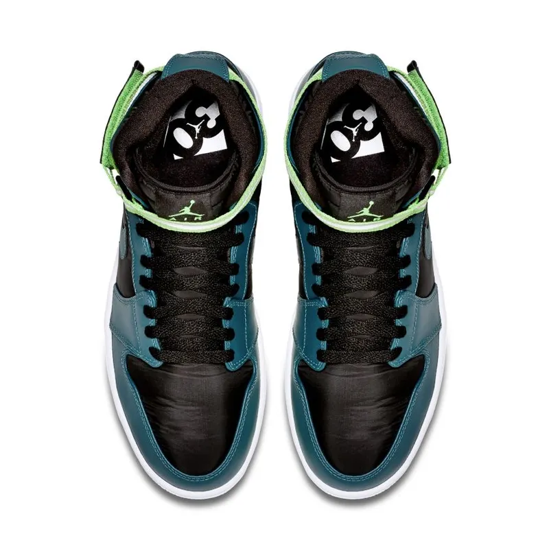 Jordan 1 High Strap Black Teal (342132-013)