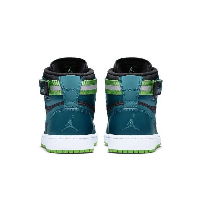Jordan 1 High Strap Black Teal (342132-013)