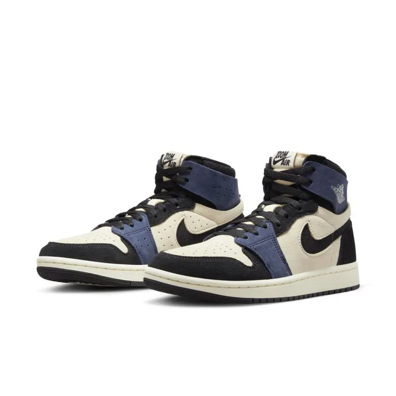 Jordan 1 High Zoom Air CMFT 2 Muslin Blackened Blue (DV1305-104)