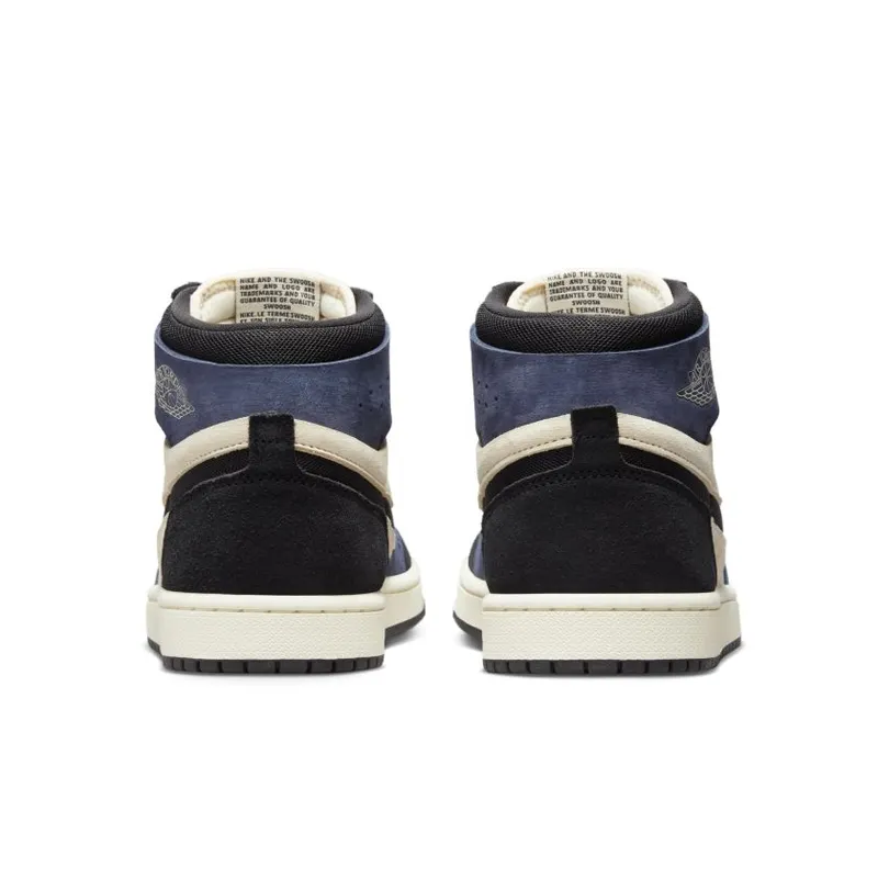 Jordan 1 High Zoom Air CMFT 2 Muslin Blackened Blue (DV1305-104)