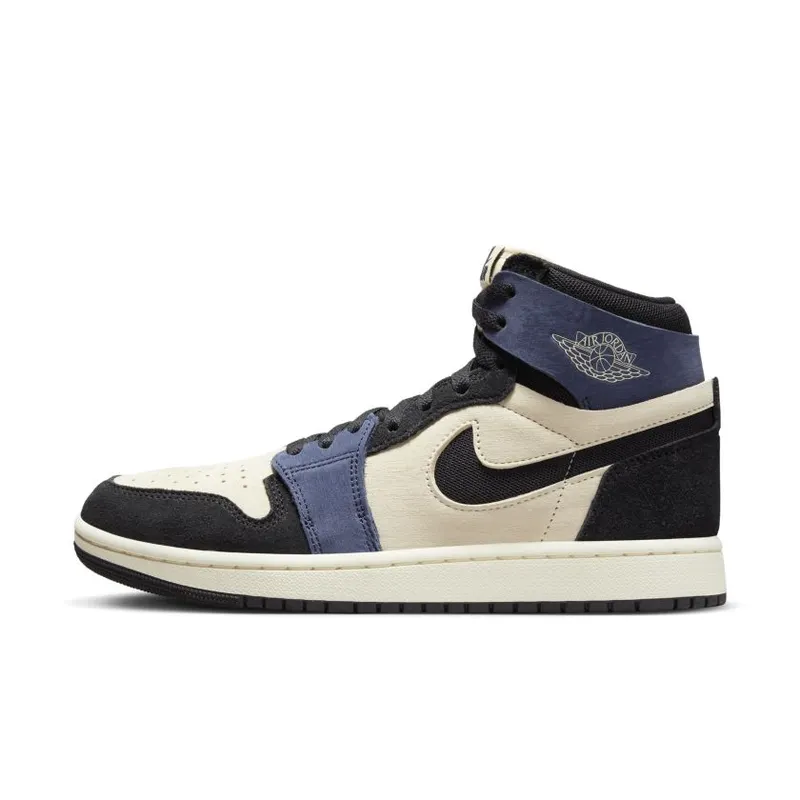 Jordan 1 High Zoom Air CMFT 2 Muslin Blackened Blue (DV1305-104)