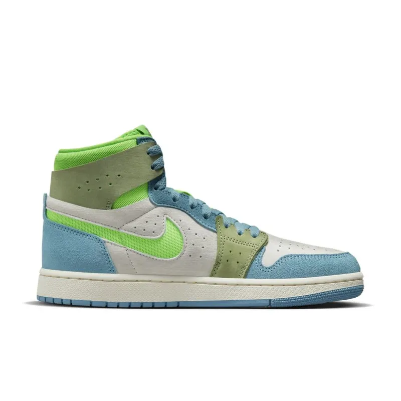 Jordan 1 High Zoom Air CMFT 2 University Blue Volt (Women’s) (DV1305-433)