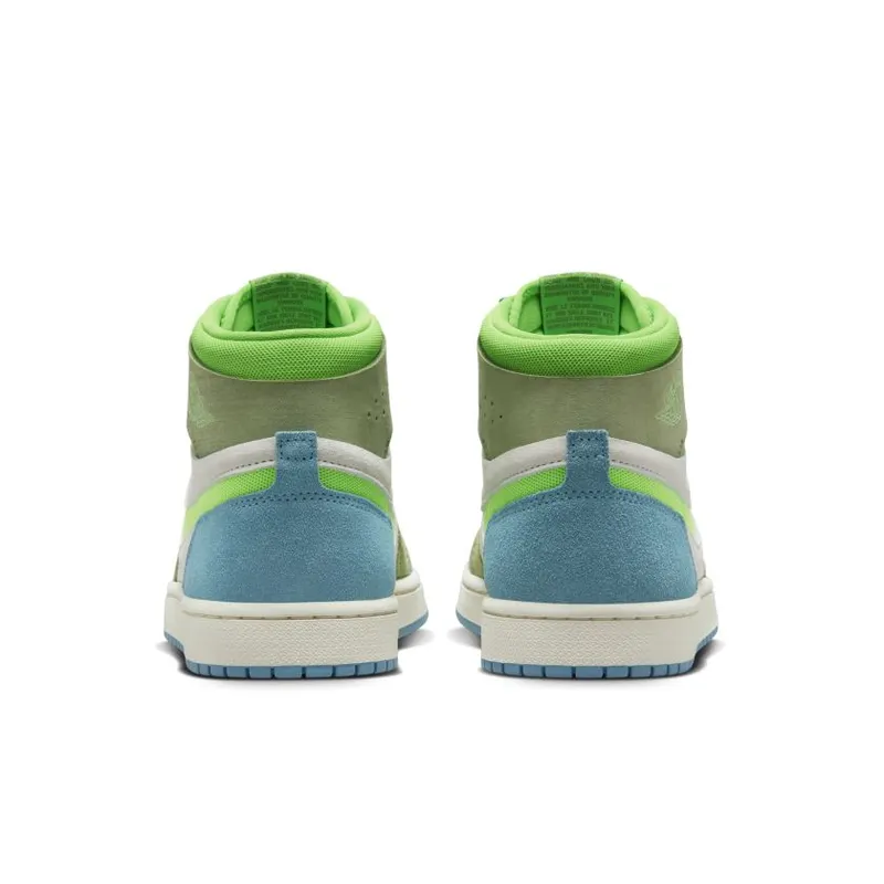 Jordan 1 High Zoom Air CMFT 2 University Blue Volt (Women’s) (DV1305-433)
