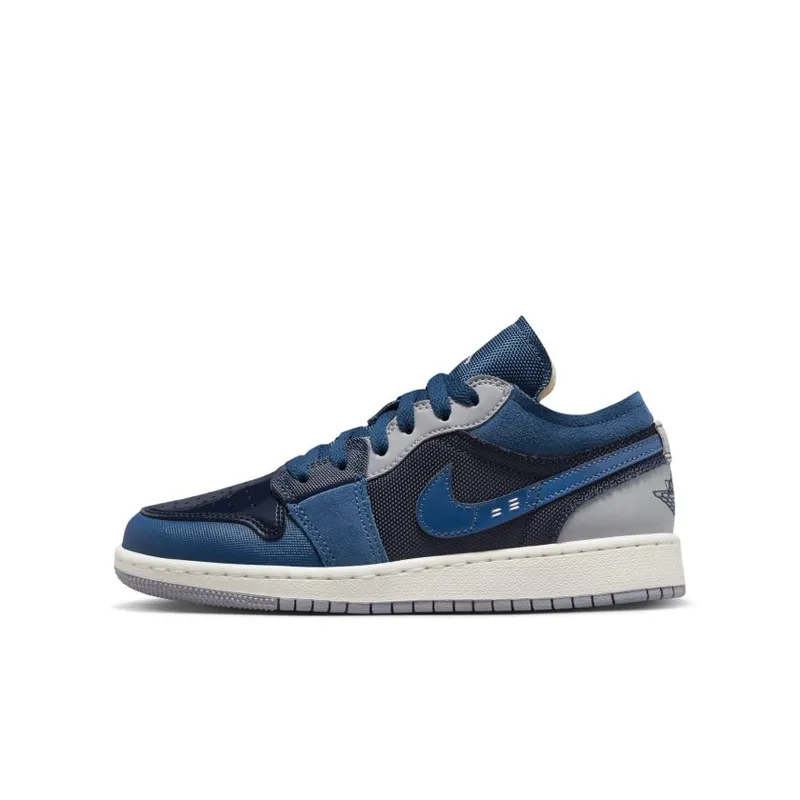 Jordan 1 Low SE Craft Inside Out Obsidian (GS) (DX2194-400)