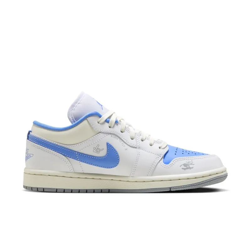 Jordan 1 Low SE Just Skate University Blue (Women’s) (FJ7219-441)