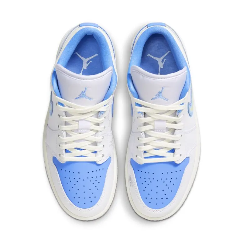 Jordan 1 Low SE Just Skate University Blue (Women’s) (FJ7219-441)