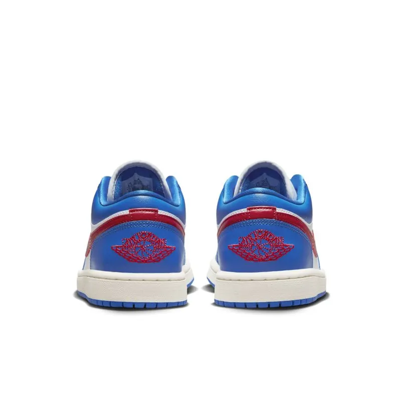 Jordan 1 Low Sport Blue Gym Red (Women’s) (DC0774-416)