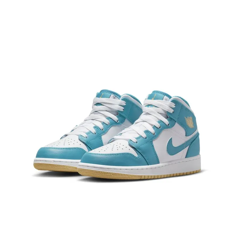 Jordan 1 Mid Aquatone (GS) (DQ8423-400)