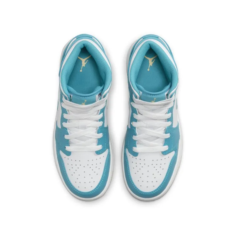 Jordan 1 Mid Aquatone (GS) (DQ8423-400)