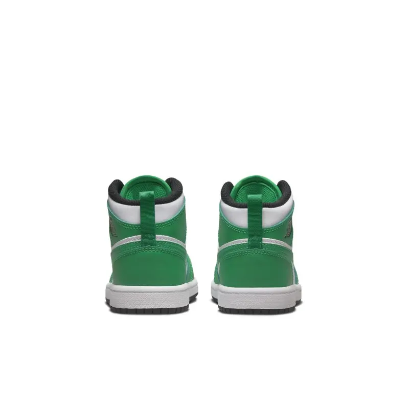 Jordan 1 Mid Lucky Green (PS) (DQ8424-301)