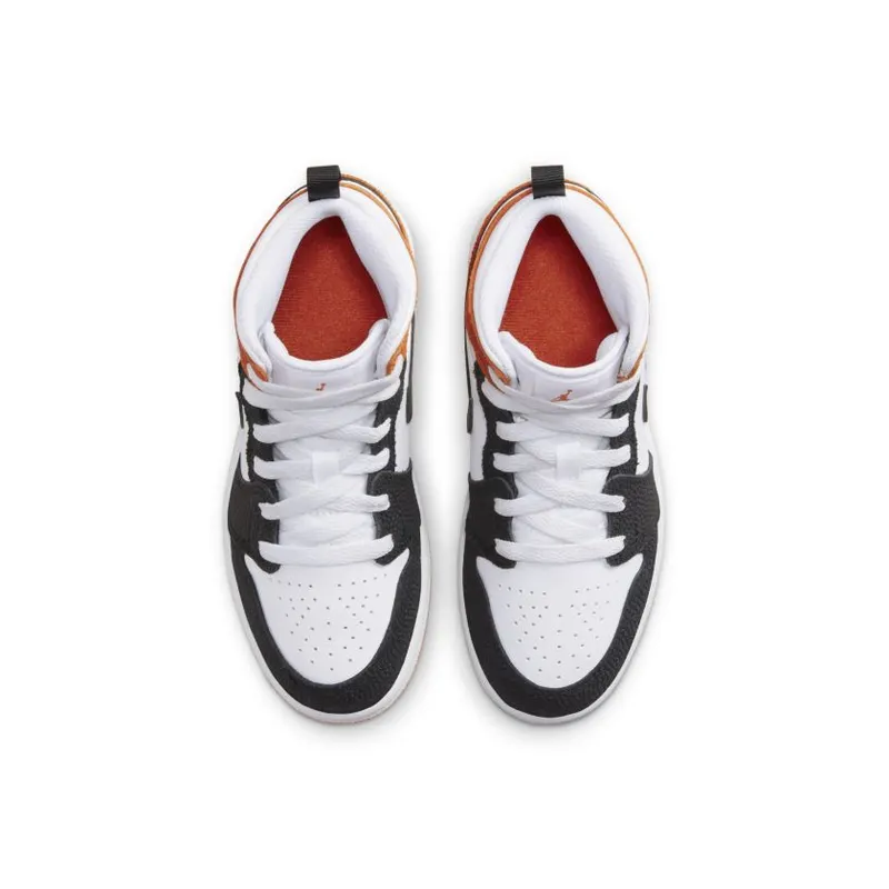 Jordan 1 Mid SE Basketball Blossom (PS) (DQ8393-100)