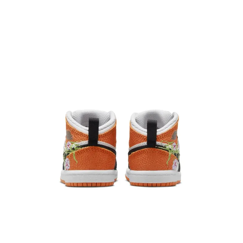 Jordan 1 Mid SE Basketball Blossom (TD) (DQ8391-100)
