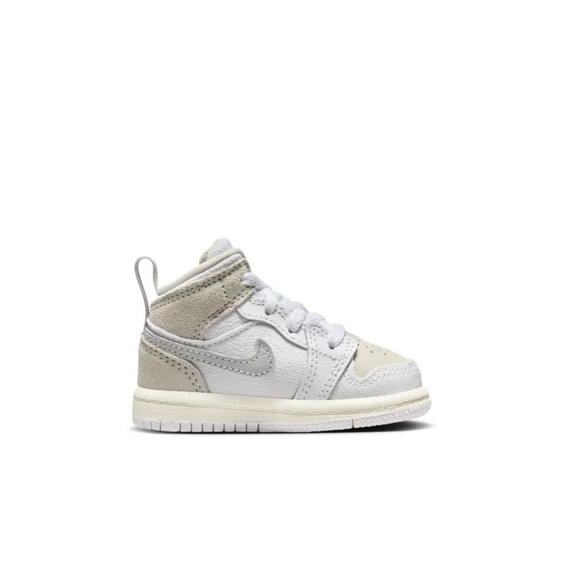 Jordan 1 Mid SE Craft Inside Out White Grey (TD) (FB9140-120)