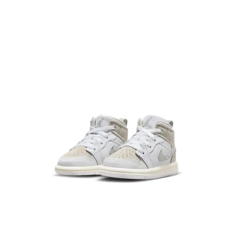Jordan 1 Mid SE Craft Inside Out White Grey (TD) (FB9140-120)