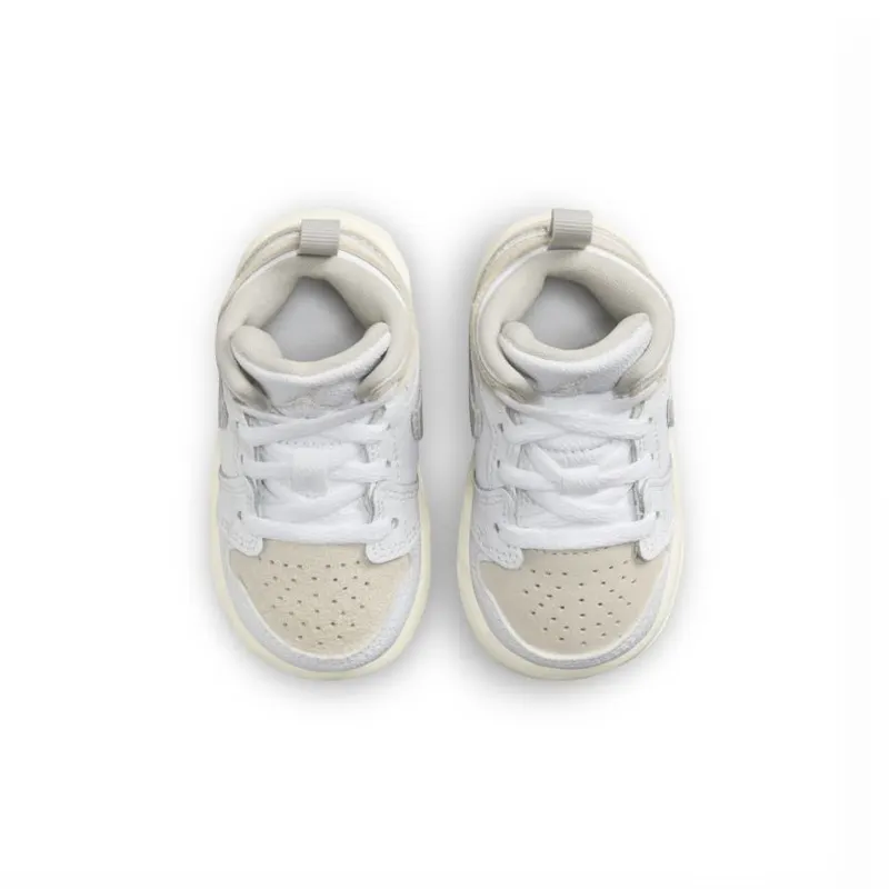 Jordan 1 Mid SE Craft Inside Out White Grey (TD) (FB9140-120)