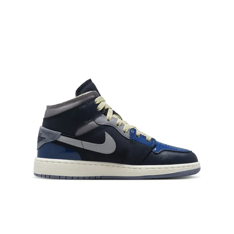 Jordan 1 Mid SE Craft Obsidian (GS) (DX2193-400)