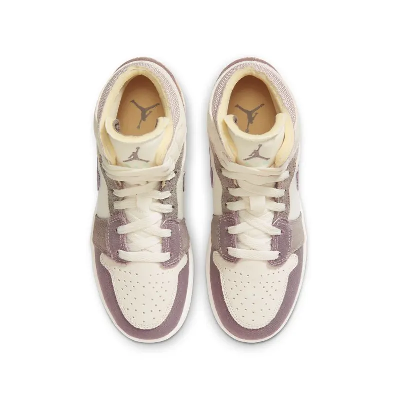 Jordan 1 Mid SE Craft Taupe Haze (GS) (DZ4466-102)