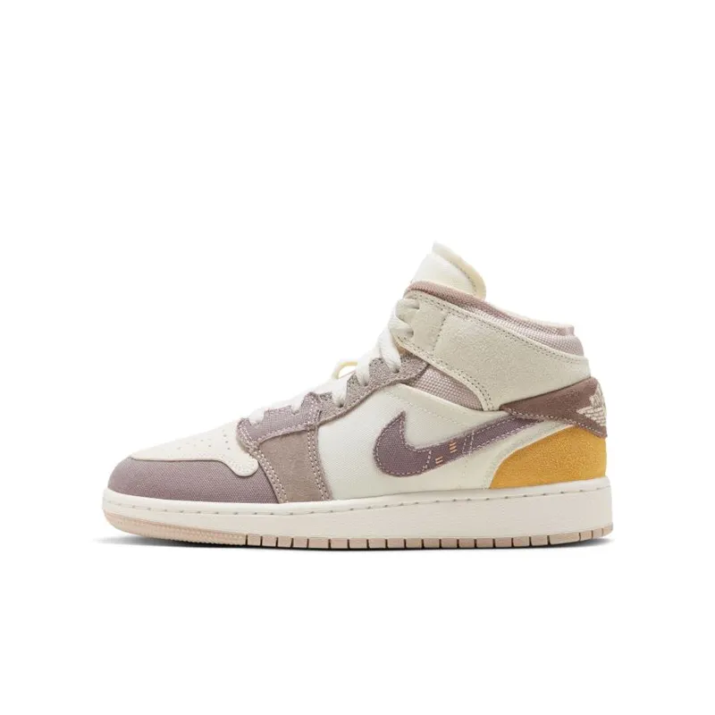 Jordan 1 Mid SE Craft Taupe Haze (GS) (DZ4466-102)