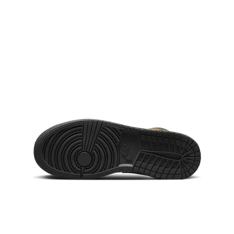 Jordan 1 Mid SE Orange Wear Away (GS) (DQ8418-071)