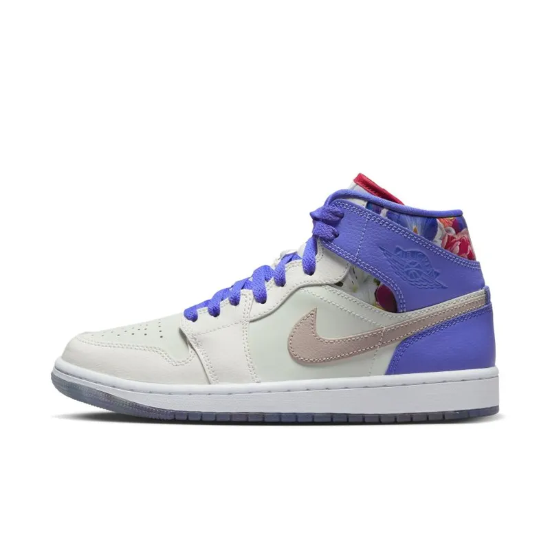 Jordan 1 Mid SE Valentine’s Day Flowers (Women’s) (FD4331-121)