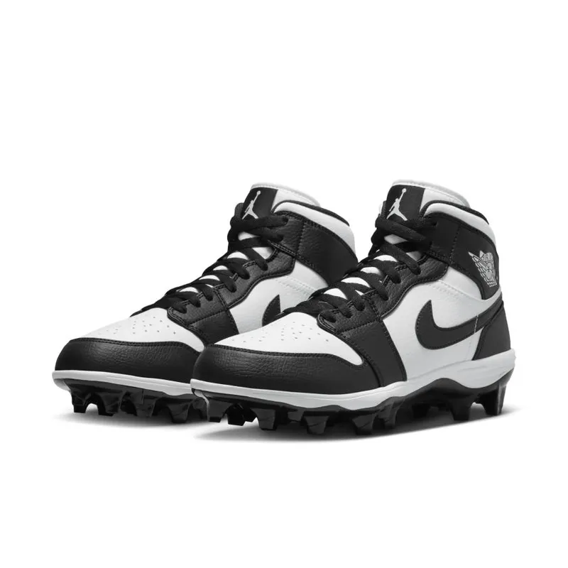 Jordan 1 Mid TD Cleat Panda (FJ6805-100)