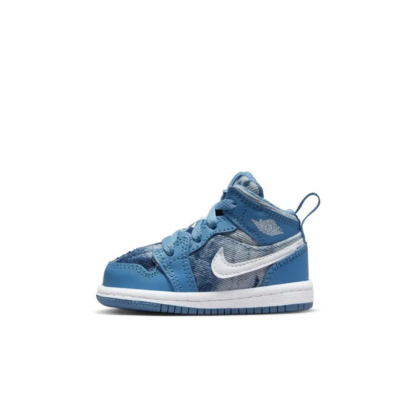 Jordan 1 Mid Washed Denim (TD) (DM8950-400)
