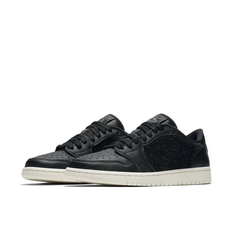 Jordan 1 Retro Low NS Black Pony Hair (Women’s) (AO1935-001)