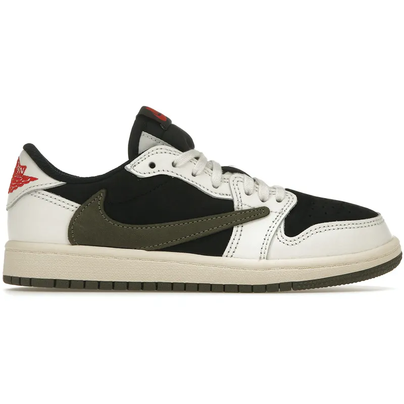 Jordan 1 Retro Low OG SP Travis Scott Olive (PS) (DZ5909-106)