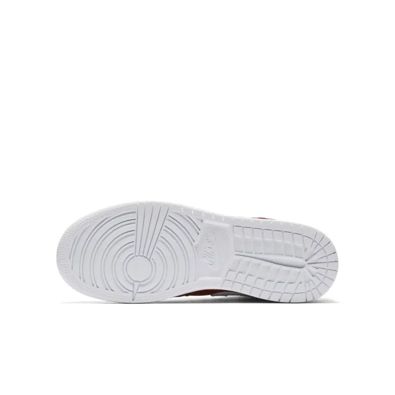 Jordan 1 Retro Mid Gym Red White (GS) (554725-600)