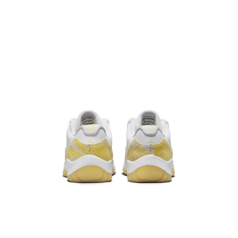 Jordan 11 Retro Low Yellow Snakeskin (PS) (580522-107)