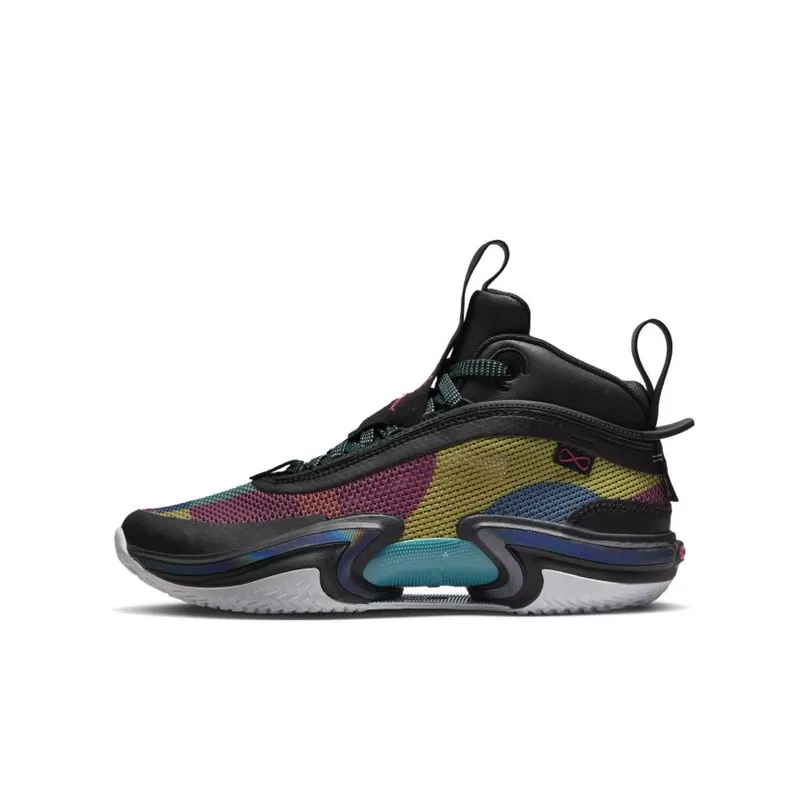 Jordan 36 Black Multi-Color (GS) (DA9054-063)