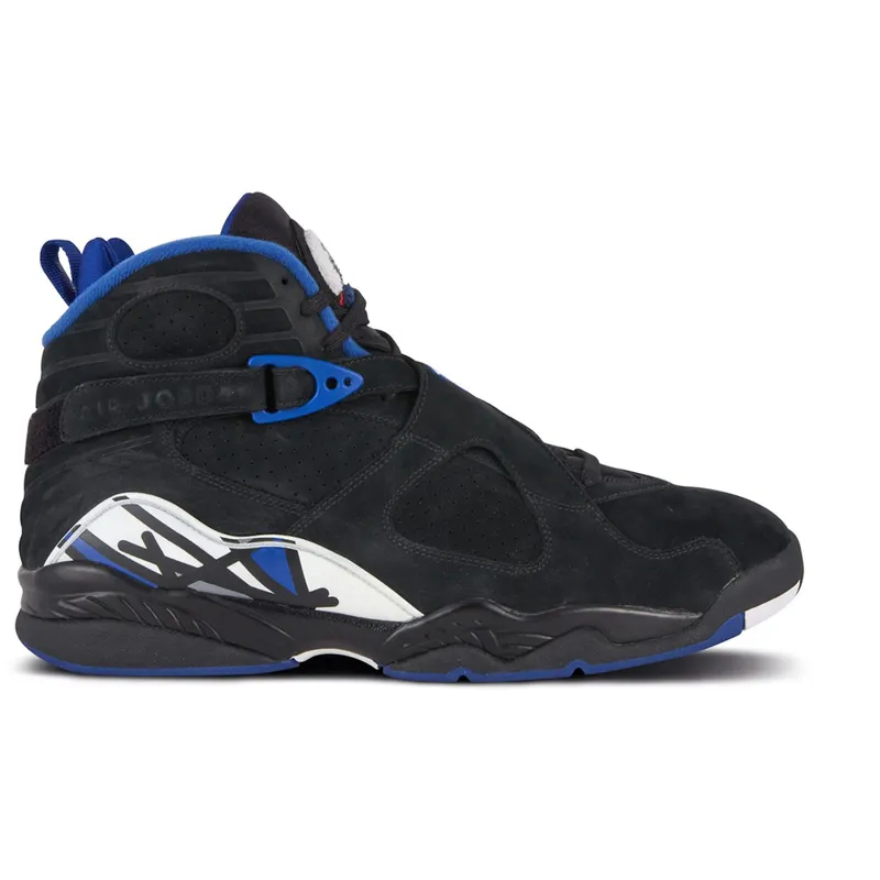 Jordan 8 Retro OVO Calipari Pack Black Fire Red Sport Royal (Sample) (AJ8 647372 LN4)