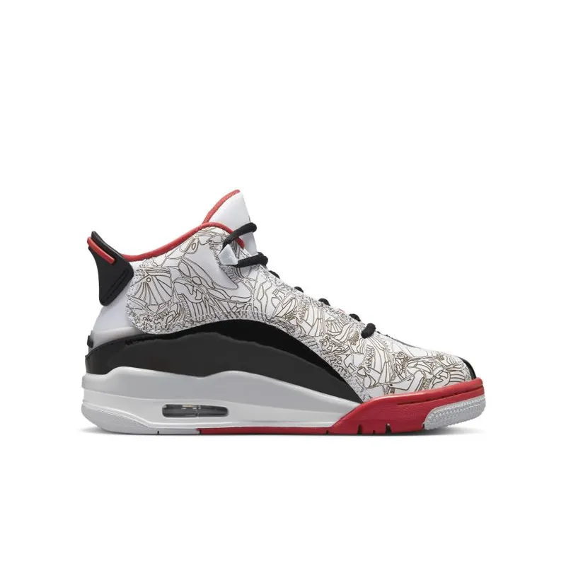Jordan Dub Zero White Varsity Red (2022) (GS) (DV1360-160)
