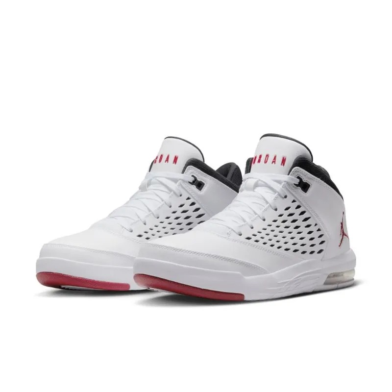 Jordan Flight Origin 4 White/Gym Red-Black (921196-101)