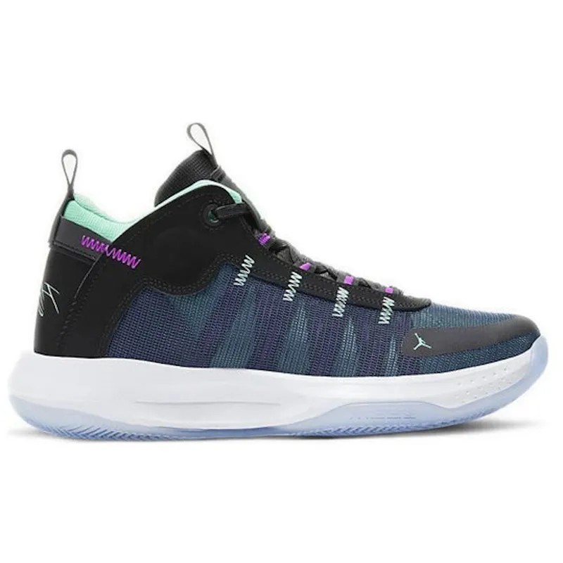 Jordan Jumpman 2020 Black Green Glow Blue Void (BQ3449-005/BQ3448-005)