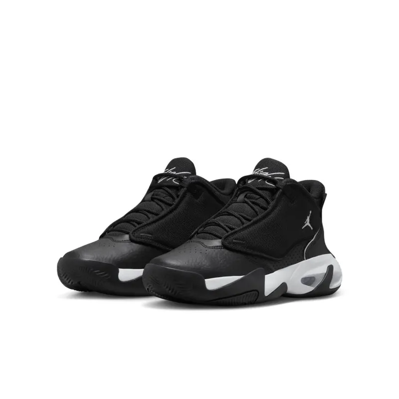 Jordan Max Aura 4 Black Metallic Silver (GS) (DQ8404-002)