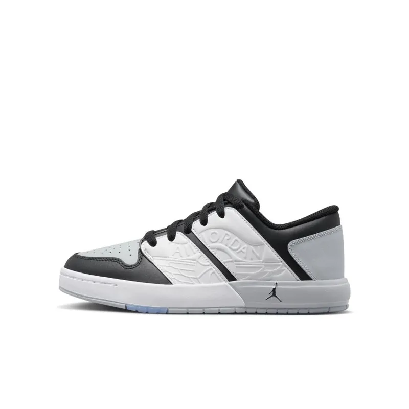 Jordan Nu Retro 1 Low Black Light Smoke Grey (GS) (FB4412-106)