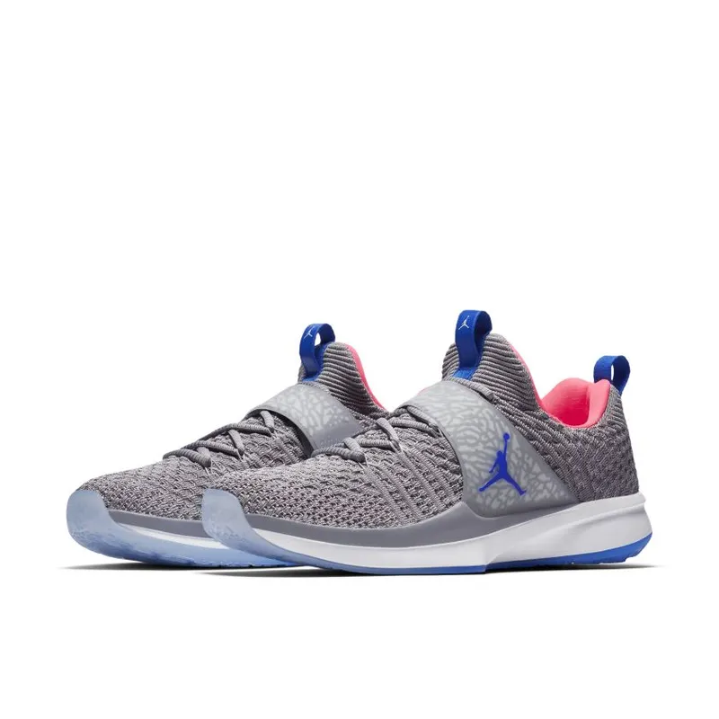 Jordan Trainer 2 Flyknit Grey Racer Blue (921210-008)